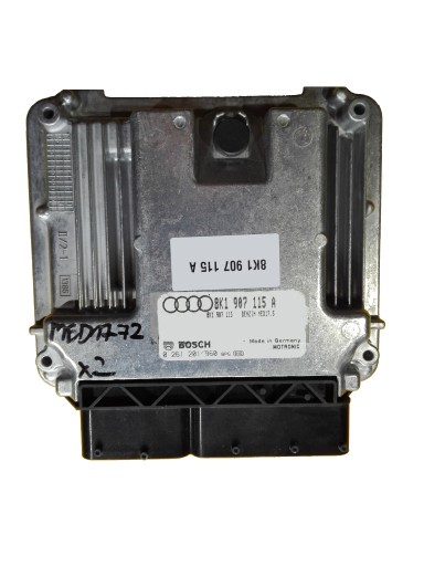 Ecu audi a4 1.8tfsi 0261201960 8k1907115a дописать1 - фото