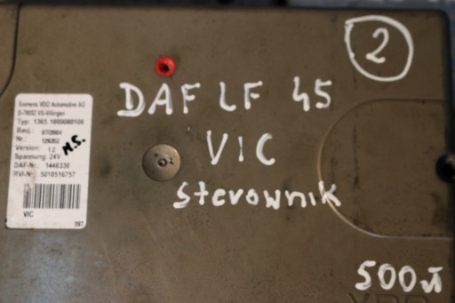 Модуль блок футляр vic daf lf1 - фото