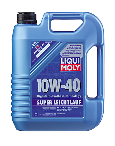 МАСЛО LIQUI MOLY SUPER LEICHTLAUF 5л 10W40