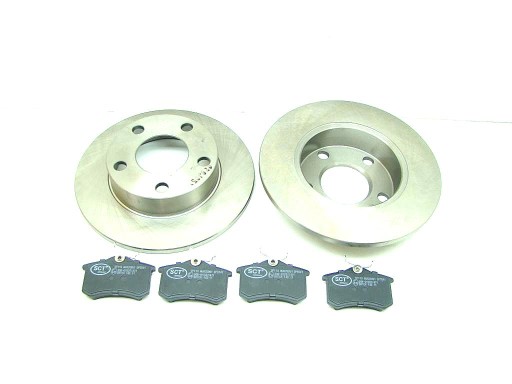 = Диски + колодки A4 PASSAT B5 QUATTRO 4MONTION сзади