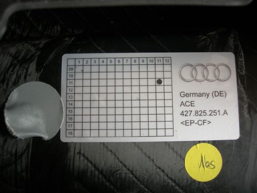 heckklappe kofferraumdeckel AUDI R8 SPIDER 011- SPYDER