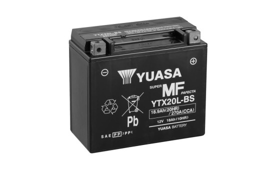АККУМУЛЯТОР YTX20L-BS HONDA RINCON TRX 680 06-09