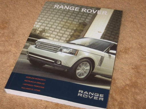 Range Rover 3 2009-2012 Руководство пользователя на польском языке + медиарадионавигация