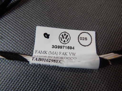 VW PASSAT B8 bundle door right rear part 3G9971694