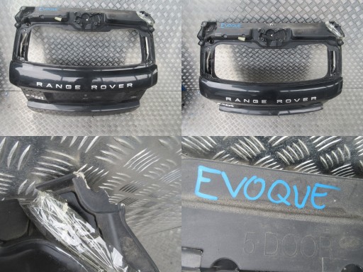 boot doors Range Rover Evoque 5d without windows damag.