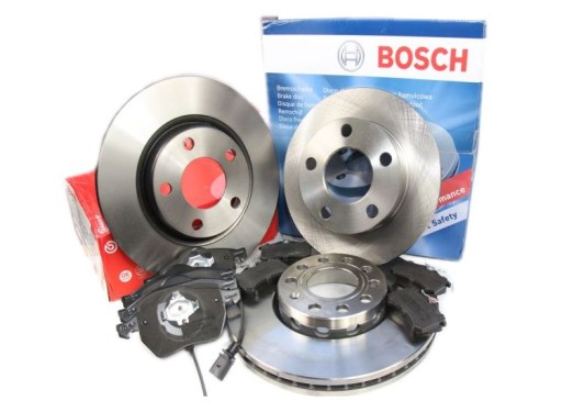 Диски BOSCH колодки задні TOYOTA AVENSIS T25 2003-