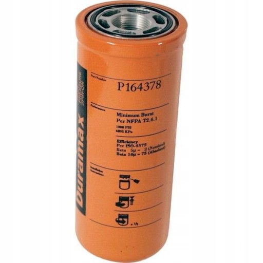 KP1643781 - Гидравлический масляный фильтр P164378 AL118036 JD Deu