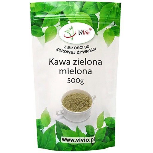 Vivio Kawa Zielona Mielona 500g Odchudzanie Detox 6760749363 Allegro Pl