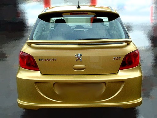 PEUGEOT 307 * ЗАДНІЙ БАМПЕР WIND * DJ-ТЮНІНГ