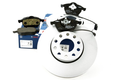 Bosch диски + колодки передние VW PASSAT B5 FL 288mm
