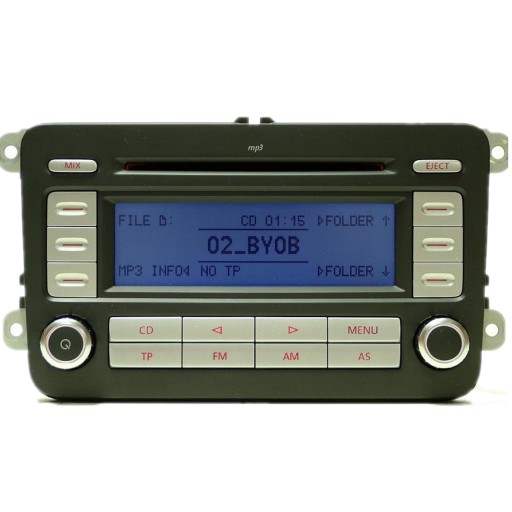 VW RCD300 MP3 GOLF PASSAT CADDY TOURAN JETTA-FV