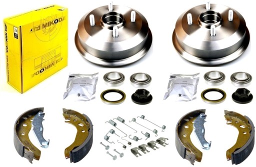 Барабаны челюсти подшипник FORD ESCORT 1995-2000 203 мм