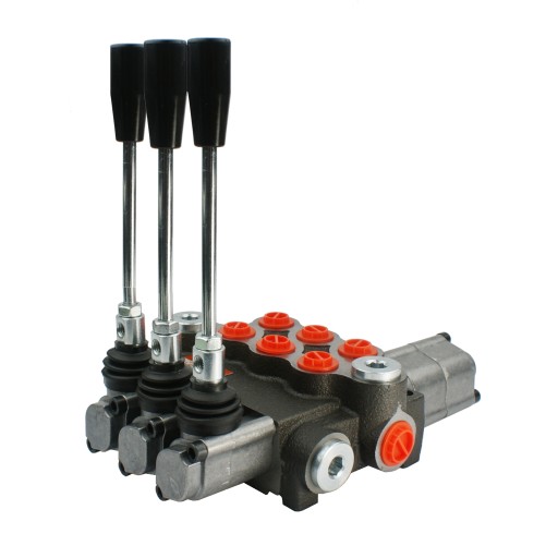 1.10.00.033 - ГІДРАВЛІЧНИЙ РОЗДІЛЬНИК 3 СЕКЦІЙ + ВІЛЬНИЙ СТІК