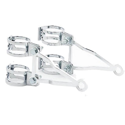 220-990 - Крепление ламп фар ALU полированное 31-34 мм