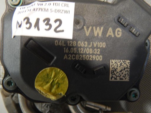 VW GOLF VII throttle flap 04L128063J