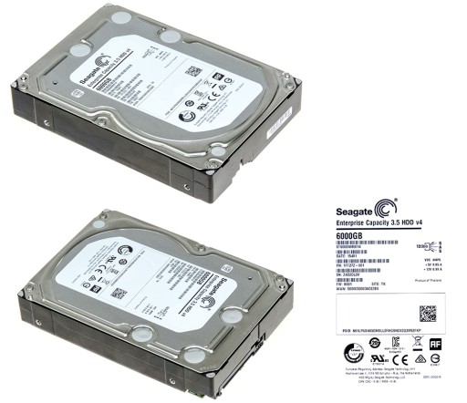 DELL ST6000NM0014 6TB 4Kn HDD SAS 3.5インチ Seagate 6TB Enterprise
