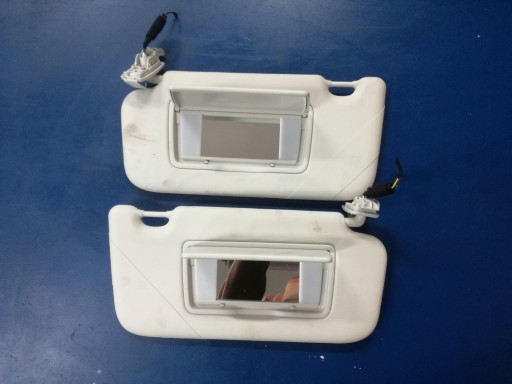 FORD FIESTA MK8 СОЛНЦЕЗАЩИТНЫЕ КОЗЫРЬКИ ПОДСОЛНЕЧНИК