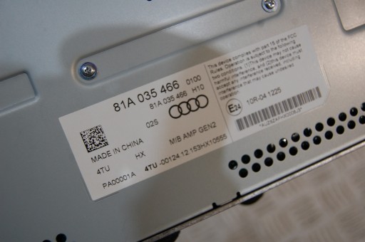 speakers amplifier bang OLUFSEN AUDI Q2 81A