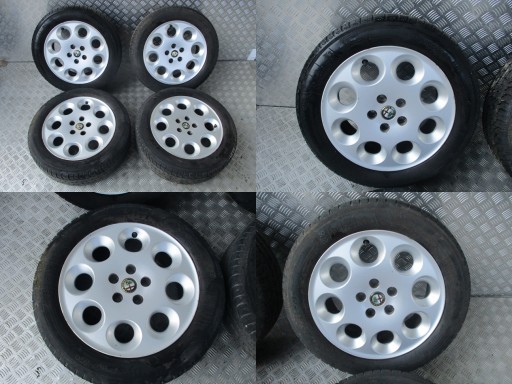wheels discs tyres ALFA ROMEO 166 R16 4MM
