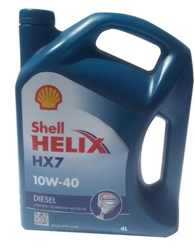 МАСЛО SHELL HELIX HX7 ДИЗЕЛЬ 10W40 4L ФИЛЬТРЫ