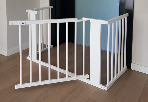 Огородження для дверей, камінів, сходів Maluchowelove фурнітура, гвинтові, подовжувачі білі