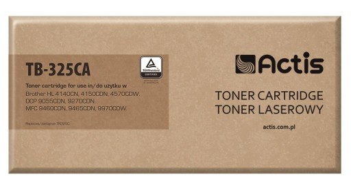 Actis TB-325CA Toner (náhrada za Brother TN-325C; Standard; 3500 strán;