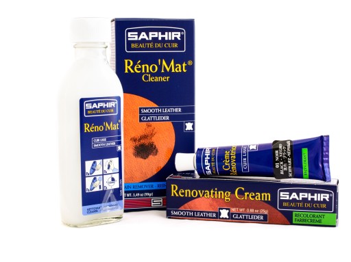 НАБОР SAPHIR CREAM + RENOMAT + 4ШМАТКИ ДЛЯ ВОССТАНОВЛЕНИЯ КОЖИ