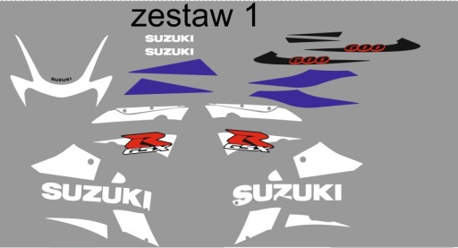 Наклейки Suzuki Gsx600r gsxr 600 gsx r 600 600R k1