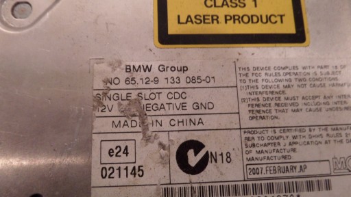 CHARGEUR LECTEUR CD CD BMW E70 E71 E89 9133085 9151148 1