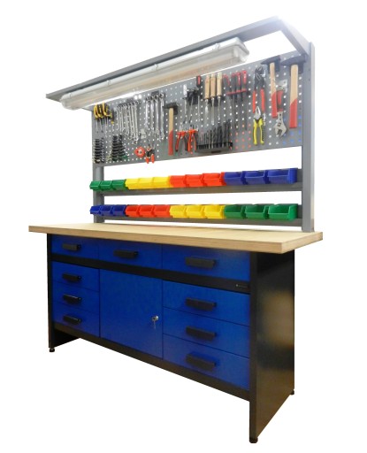 Верстак + надставка підвіски стільниця 40 мм