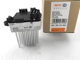 5HL 351 - BEHR регулятор резистор воздуходувки еж BMW E46 X3