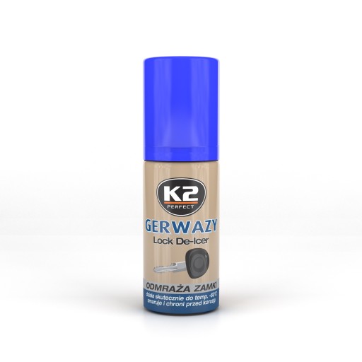 K2 GERWAZY 50ml эффективный размораживатель для замков,