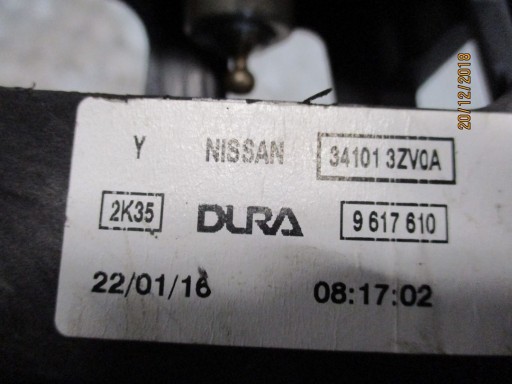 Mécanisme Engrenage NISSAN PULSAR 34101-3ZV0A