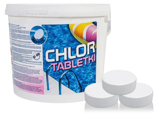 Chlor Tabletki Do Basenu Chemia Basenowa Gamix 5kg 7081976566 Allegro Pl