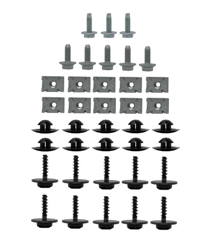 RX90207 - VW GOLF V JETTA TOURAN НАБОР ЗАЖИМОВ КРЫШКИ ВИНТ
