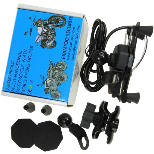 ТРИМАЧ ТЕЛЕФОНУ НАВІГАЦІЇ ДЛЯ МОТОЦИКЛА USB РОЗ'ЄМ