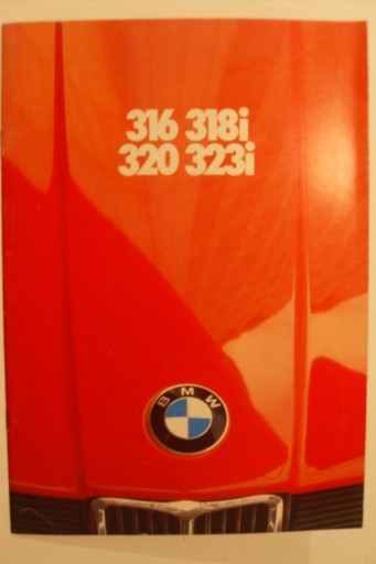 ПРОСПЕКТ 1980 Каталог інструкцій BMW 3 серії E21 3