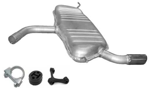 01.121 - AUDI A3 SPORTBACK 1.6 (2004-2008) глушитель