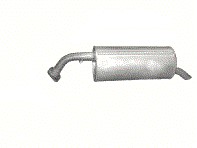 10.63 - Задній глушник Hyundai Getz а.1,1+1,3+1,4