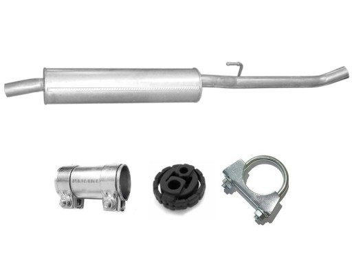 04.327 - CITROEN C8 2.0 HDi (2002-2007) середній глушник