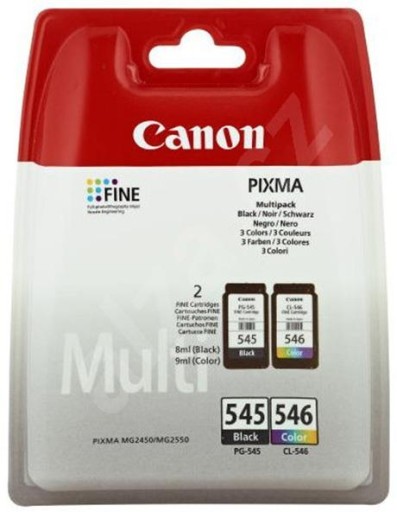 CANON KOMPLET PG545 + CL546 iP2850 MG2450 MG2950