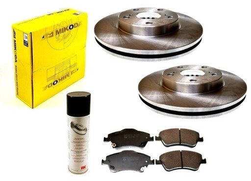 Диски колодки TOYOTA Auris E15 1. 4d4d 1.4 передня EU