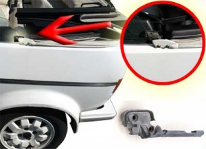 CFS.VWG1C.14021 - Прокладка стойки C левая VW Golf 1 Cabrio