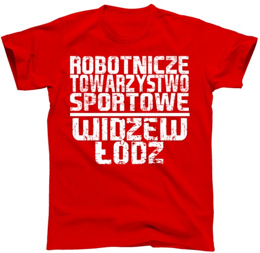 WIDZEW LOĎ tričko, tričko 4 farby 4 vzory