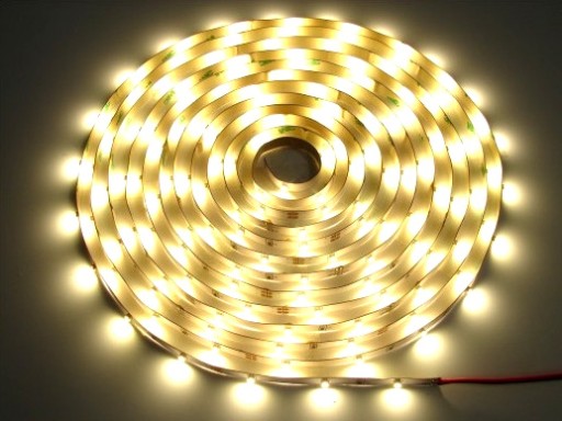 LED pásik 3528 5m 300 diód teplá biela 12V 005622