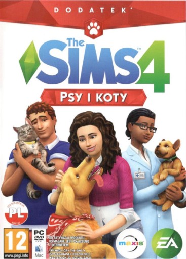 The Sims 4 Psy a mačky