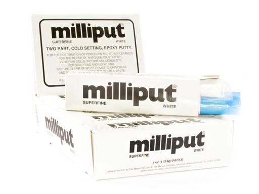 Milliput Yellow-Grey Epoxy Putty