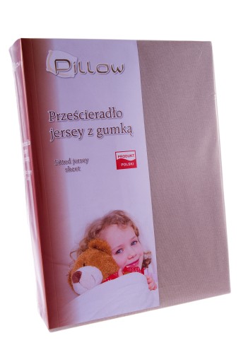 JERSEY PRESTIERADLO NA S GUMIČKOU 120x200 POĽSKÉ