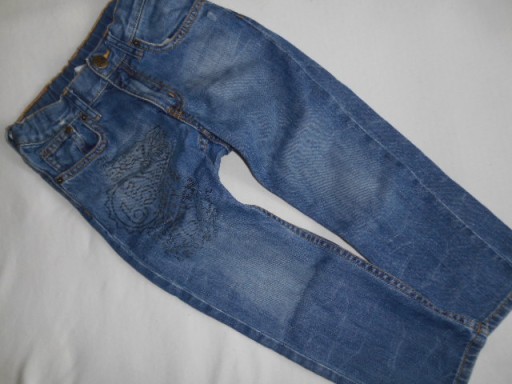 Zdjęcie oferty: H&M SUPER SPODNIE JEANS 104