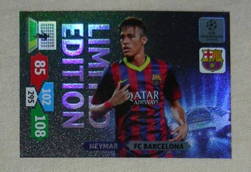 Zdjęcie oferty: Karta Limited Champions League 2013/14 - NEYMAR